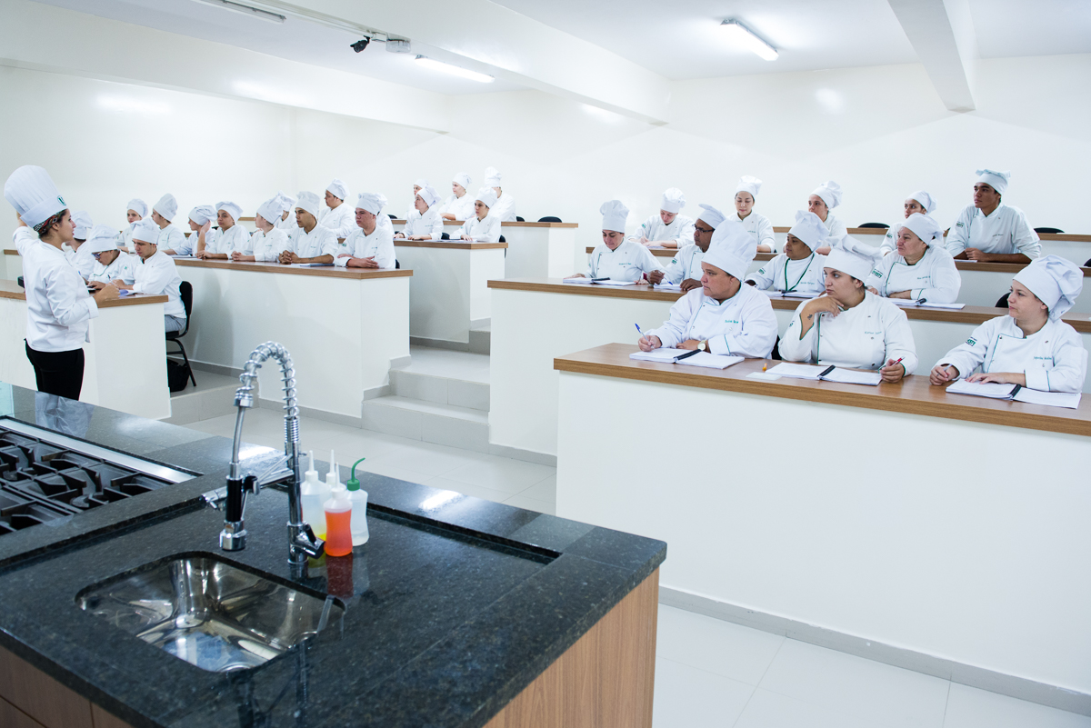 Gastronomia - laboratório pedagógico aula show